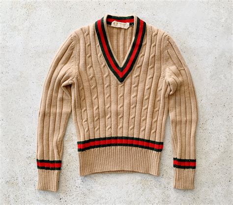 gucci classic logo sweater|Gucci sweater vintage.